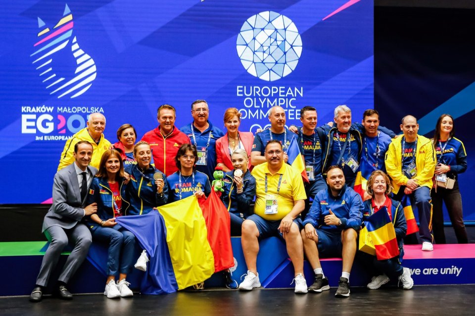 Echipa României de tenis de masă la European Games