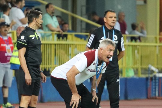 Concluziile lui Cristiano Bergodi după victoria categorică a Rapidului cu 'U' Cluj: "Trebuie să îmbunătățim multe lucruri"