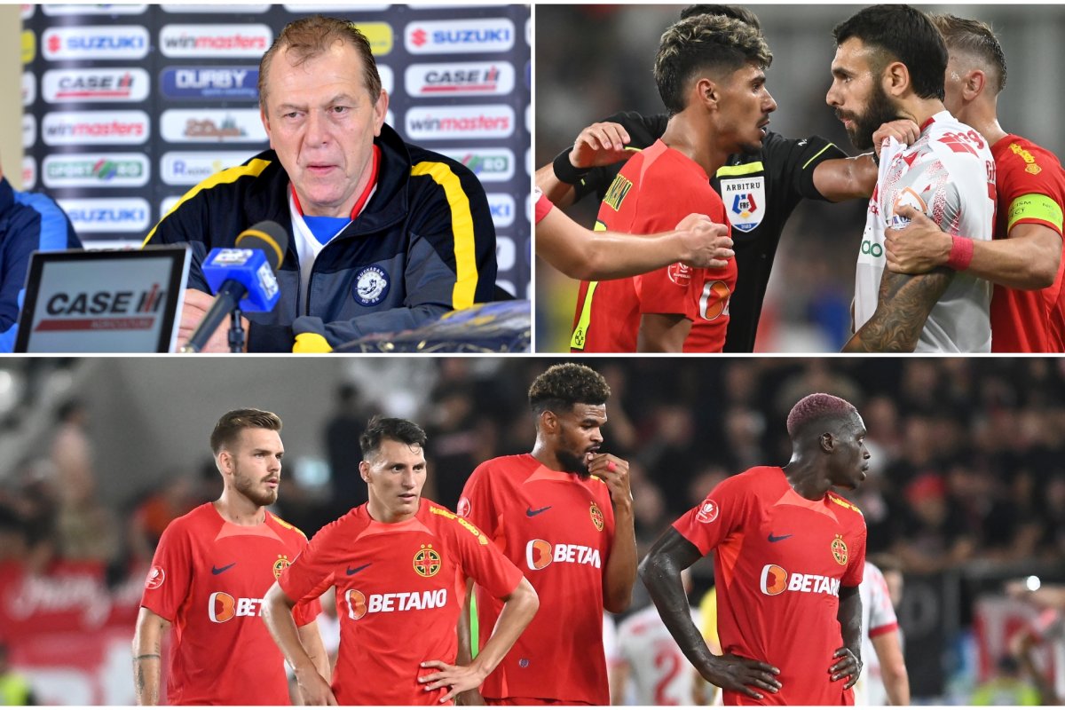 FCSB a jucat slab în repriza a doua a derby-ului cu Dinamo