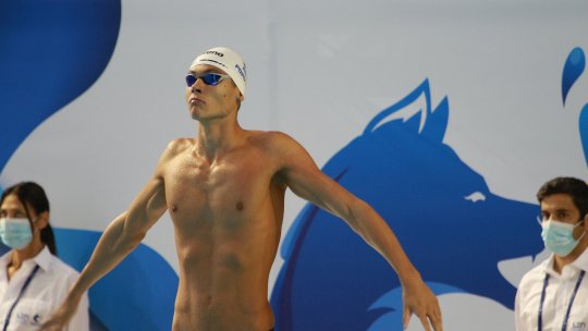 Finala lui David Popovici se vede la televizor. Unde va fi transmisă cursa de la 200 de metri liber