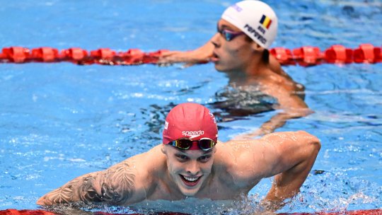EXCLUSIV | Covaliu: ”E o lovitură la nivel psihic”. Mihai Covaliu, președintele COSR, a analizat prestația lui David Popovici din cursa de 200m liber de la Fukuoka