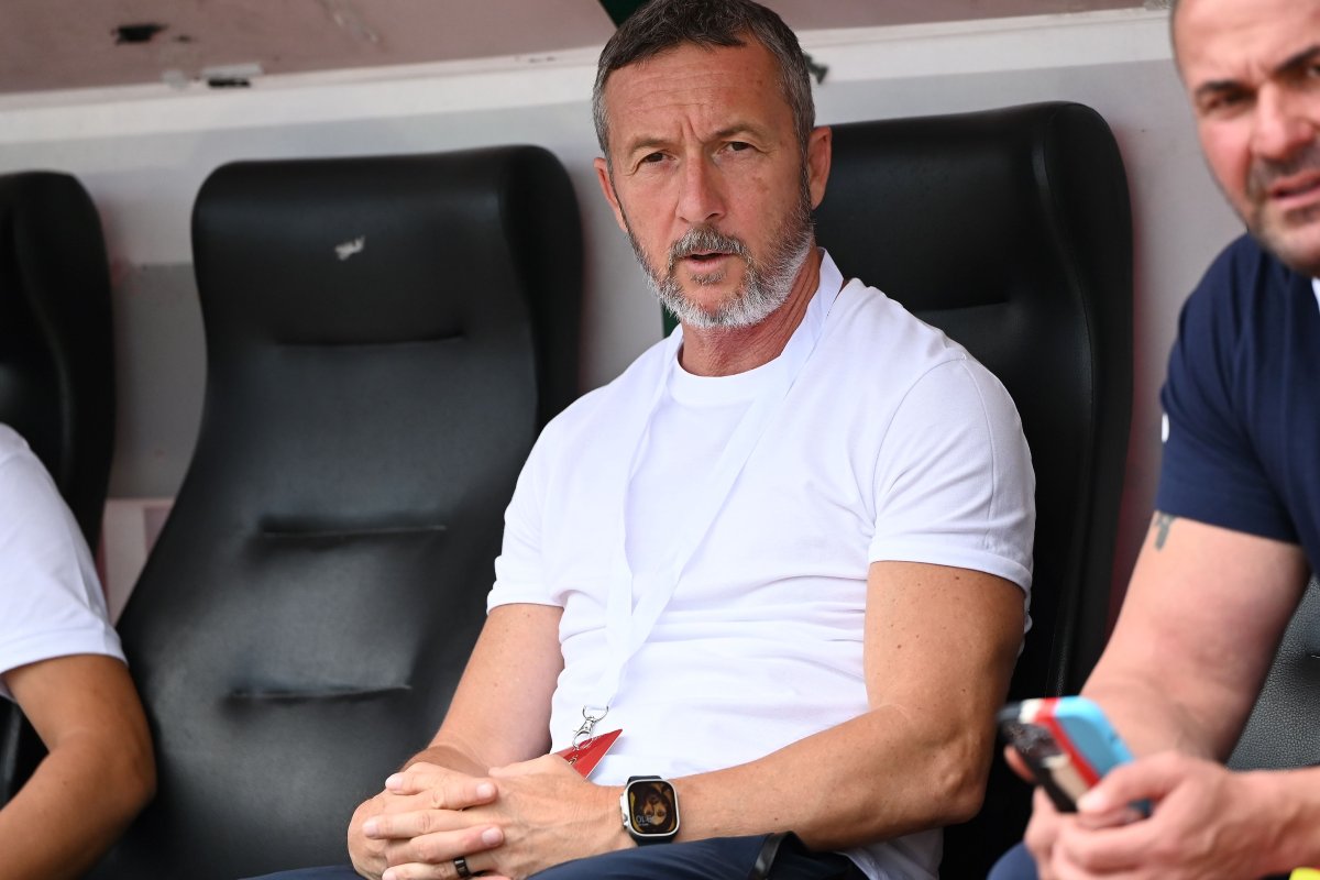 Mihai Stoica in asteptarea meciului de fotbal dintre TSKA 1948 Sofia si FCSB, din cadrul UEFA Europa Conference League, desfasurat pe Stadionul National Vasil Levski din Sofia, miercuri 26 iulie 2023