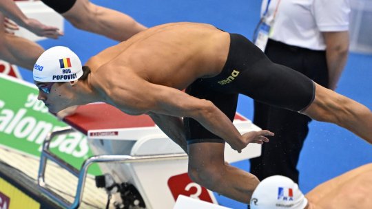 Primele reacții ale lui David Popovici după cursa de 100m liber la Fukuoka, în care a ocupat locul 6