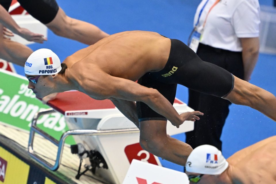 David Popovici, înotător român