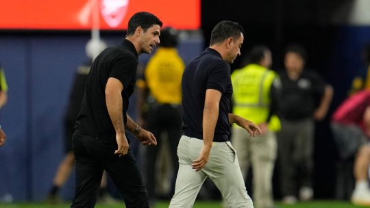 Schimb de replici între Mikel Arteta și Xavi după meciul amical dintre Arsenal și Barcelona. Ce s-a întâmplat: ”Nu a fost normal”