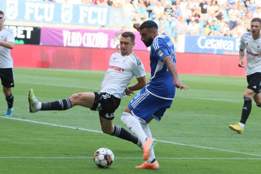 FCU Craiova – ”U” Cluj, 3-4. Oltenii, trei înfrângeri din trei