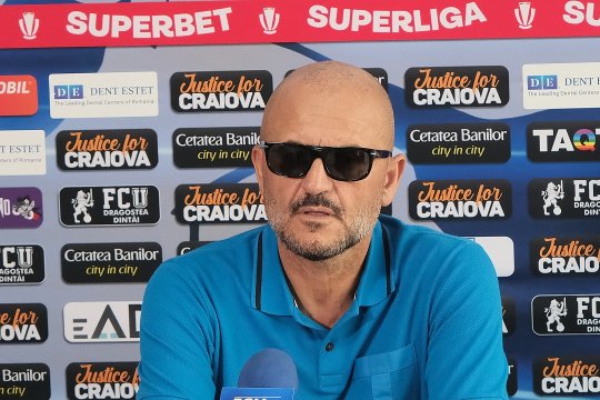 FC U Craiova, trei meciuri, trei înfrângeri! Adrian Mititelu, dezamăgit: ”O nenorocire! Mi-au tăiat toate aripile”