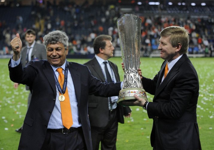 Mircea Lucescu, câștigător al trofeului Europa League cu Șahtior Donețk