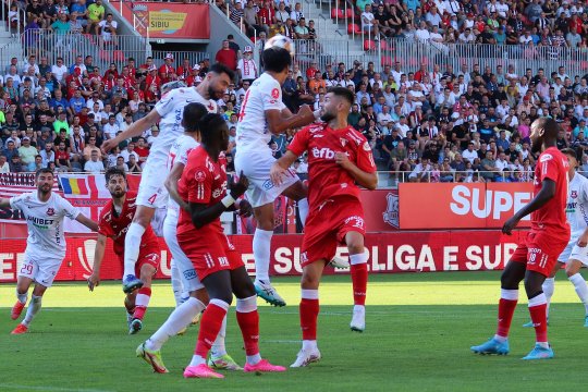 Sibienii, convinși că au meritat victoria cu UTA: "Au avut o singură ocazie și au dat gol!"