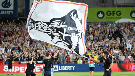 Momentul care a surprins pe toată lumea înainte de Oțelul - FCSB. Tot stadionul a început să huiduie