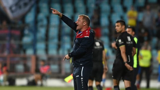 Dorinel Munteanu nu crede că FCSB a fost superioară Oțelului: "Ei ne-au pus în pericol doar cu câteva centrări, dar ăsta este fotbalul"