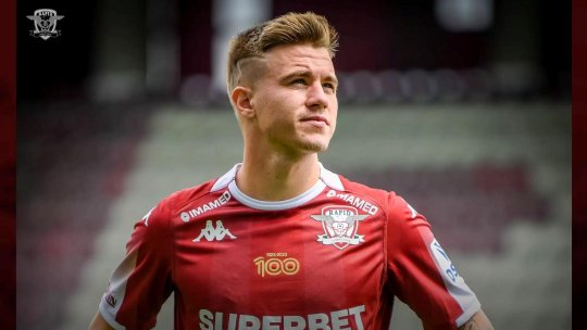 OFICIAL | Claudiu Petrila la Rapid. Primele declarații ale jucătorului împrumutat de la CFR