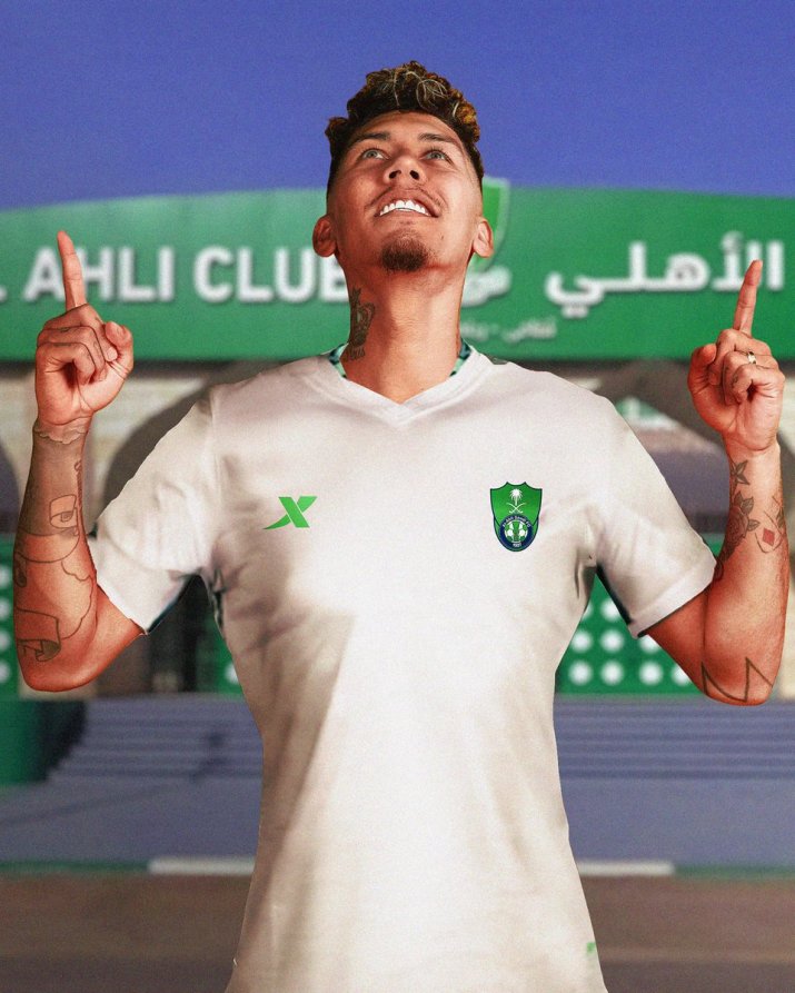 Roberto Firmino, în tricoul noii sale echipe, Al-Ahli