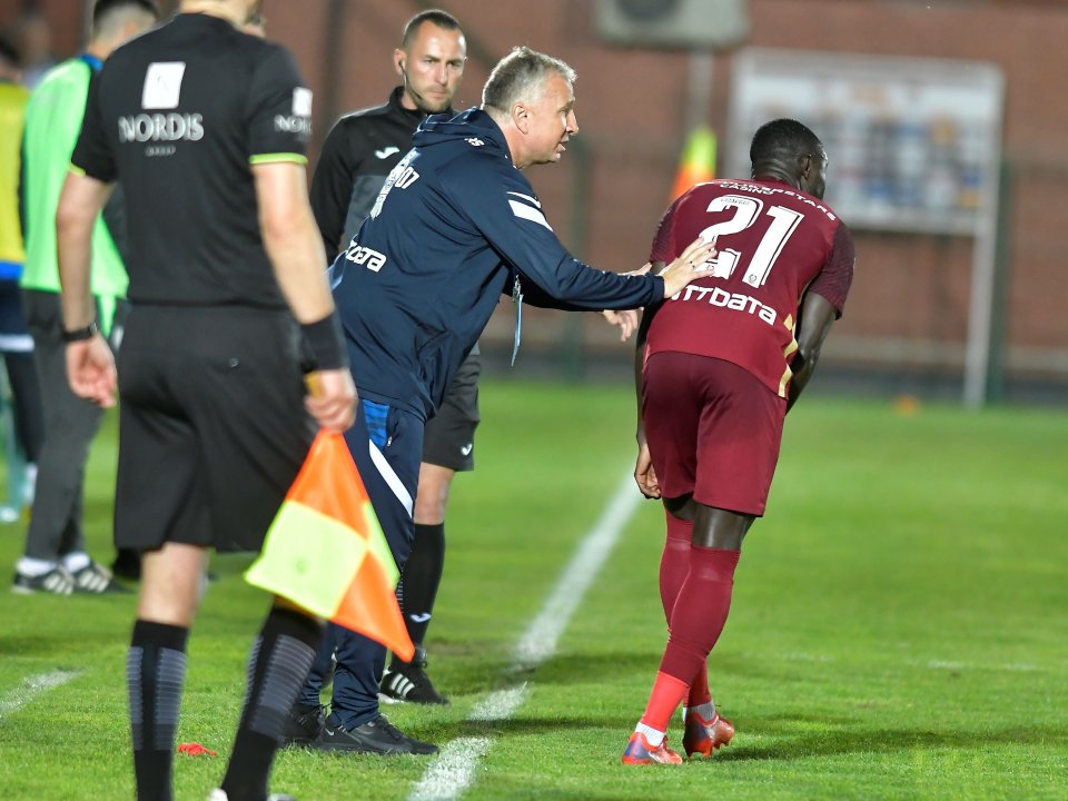 Dan Petrescu și Nana Boateng, CFR Cluj, 2023