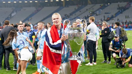 Erling Haaland, vedeta de pe coperta noului joc EA Sports FC 24