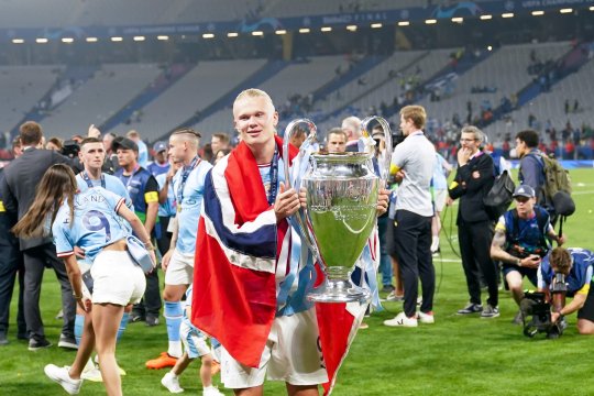 Erling Haaland, vedeta de pe coperta noului joc EA Sports FC 24