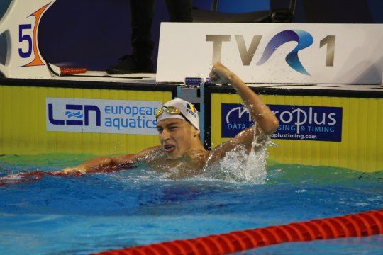 După o performanța remarcabilă la Campionatele Europene de Înot, Vlad Stancu se califică la Jocurile Olimpice de la Paris
