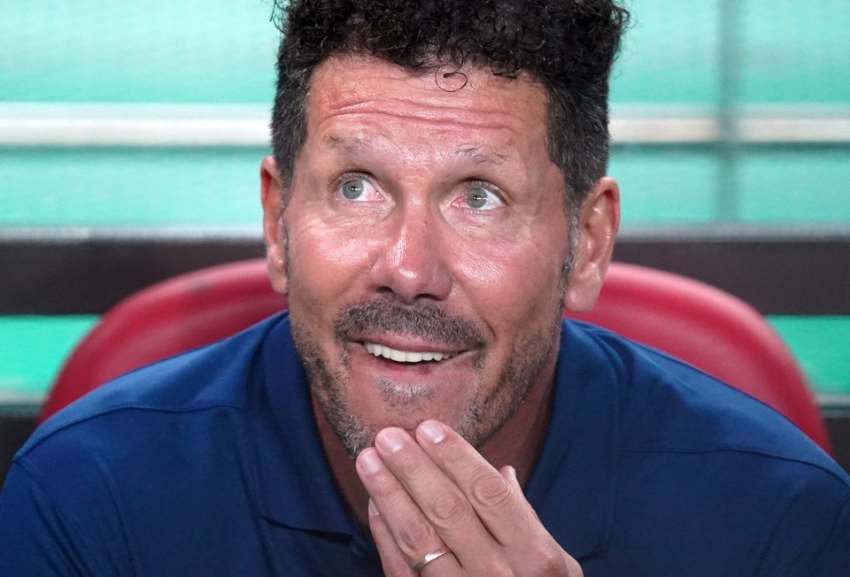 Diego Simeone, antrenorul lui Atletico Madrid