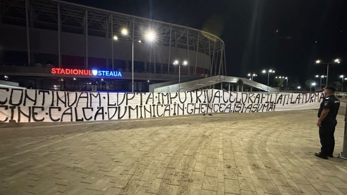 Suporterii CSA Steaua nu o vor pe FCSB pe stadionul din Ghencea