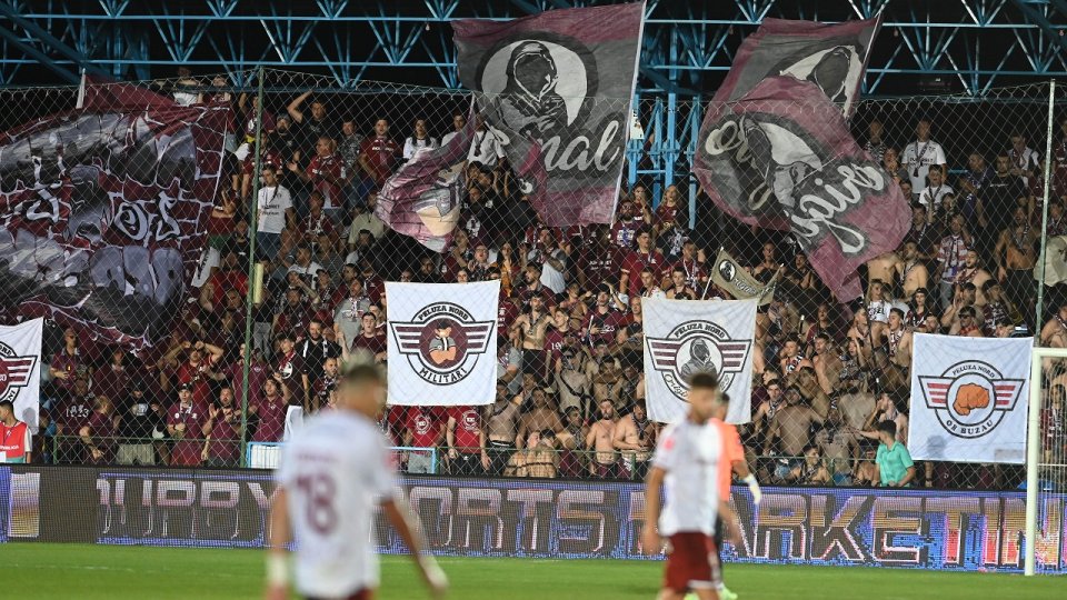 Fanii Rapidului au umplut stadionul Anghel Iordănescu la meciul cu FC Voluntari