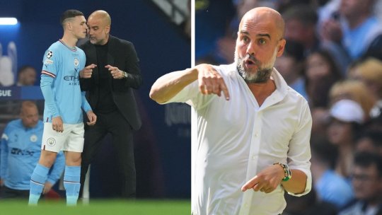 Momentul incredibil în care Guardiola a decis să-și dea singur amendă! Cu ce greșise și cum au reacționat jucătorii