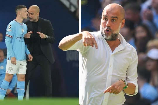 Momentul incredibil în care Guardiola a decis să-și dea singur amendă! Cu ce greșise și cum au reacționat jucătorii