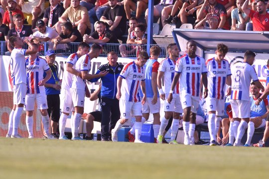 Oțelul Galați și Universitatea Cluj împart punctele în Superligă! Alexandru Pop: ”Sper sa vină și prima victorie!”