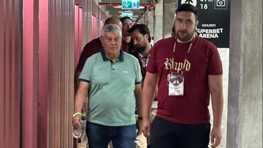 Mircea Lucescu a revenit pe Giulești ca spectator la Rapid - Petrolul | FOTO