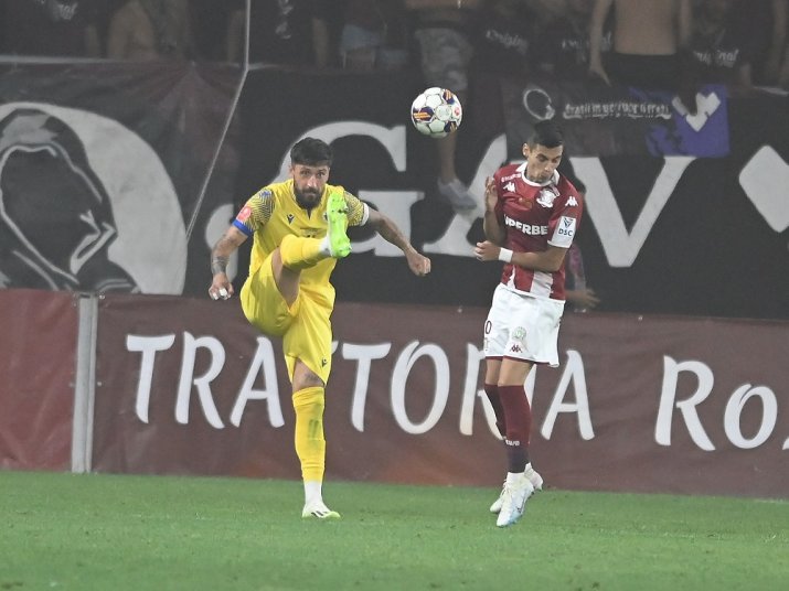 Cîrjan a fost titular în patru dintre cele cinci meciuri ale Rapidului din acest sezon
