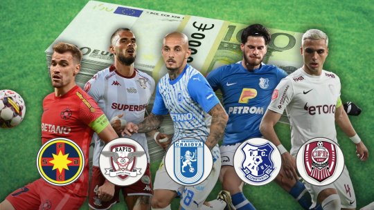 Topul în care FCSB le dă clasă rivalelor. ”Roș-albaștrii” sunt urmați imediat de Rapid