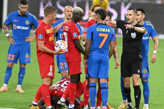 Speranțele FCSB-ului se năruie! Chiricheș, eliminat în Danemarca, cu Nordsjaelland în avantaj