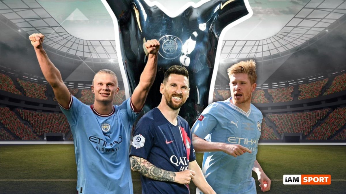 Erling Haaland, Lionel Messi și Kevin De Bruyne, candidații la trofeul celui mai bun jucător al anului 2023