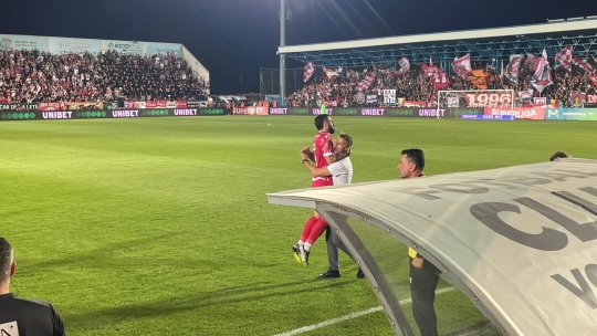 FC Voluntari - Dinamo 2-3. Victorie cu emoții pentru "Câini", după ce gazdele au ratat un penalty în prelungiri