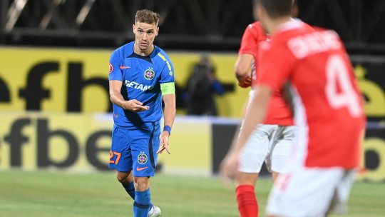 Darius Olaru, încrezător înaintea returului cu CSKA 1948 Sofia: ”Va fi cu totul diferit!” FOTO | Antrenamentul FCSB