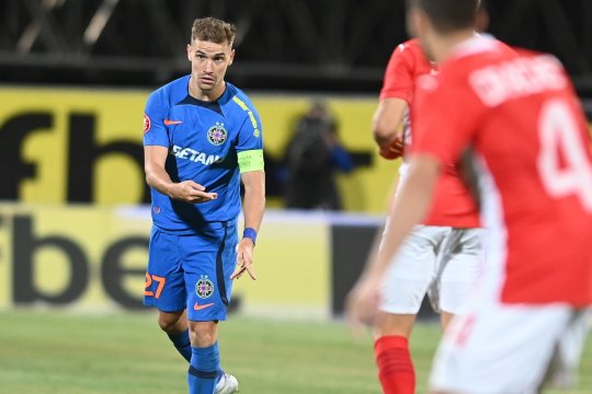 Darius Olaru, încrezător înaintea returului cu CSKA 1948 Sofia: ”Va fi cu totul diferit!” FOTO | Antrenamentul FCSB