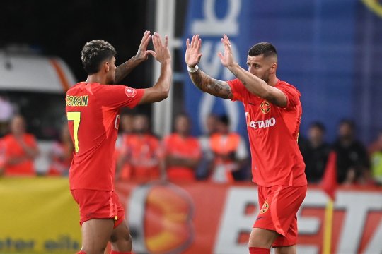 FCSB - Poli Iași 2-1. Parcurs perfect pentru echipa lui Gigi Becali: cinci victorii în cinci meciuri