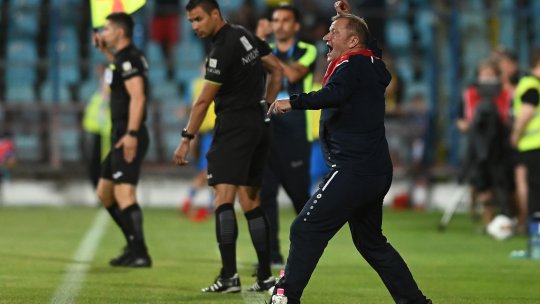 Dorinel Munteanu, un car de nervi după egalul Oțelului cu FC Voluntari: "De cascadorii râsului"