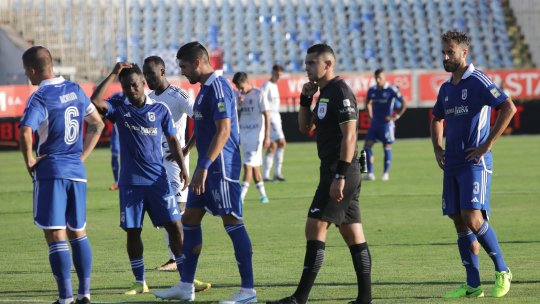 Oltenii își toarnă cenușă în cap după eșecul cu Rapid: "Nu e problema noastră să vorbim de antrenori"