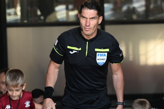 Istvan Kovacs, delegat la un meci din play-off-ul Champions League în care sunt implicați doi români