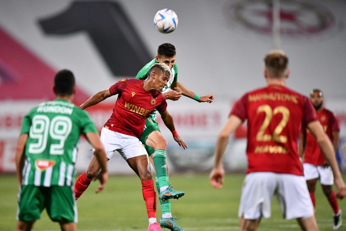 Meciul de fotbal dintre CSKA Sofia si Sepsi OSK Sfantu Gheorghe, contand pentru intrarea în grupele Conference League, desfasurat pe arena Bulgarska Armia din Sofia, joi 27 iulie 2023