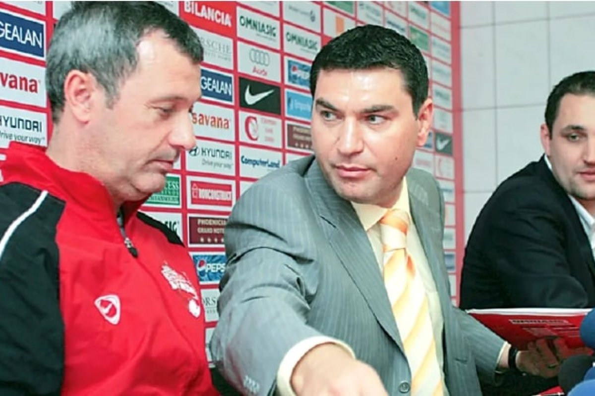 Cristi Borcea și Mircea Rednic, pe vremea când cei doi colaborau la Dinamo