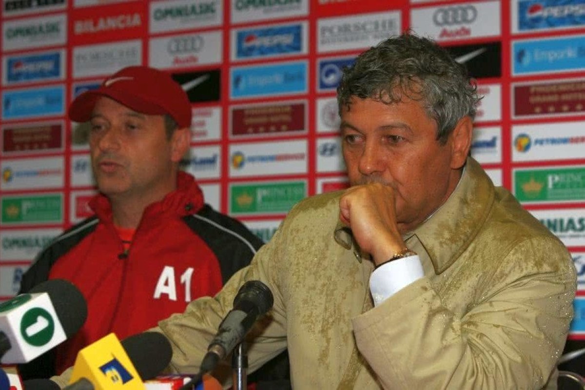 Mircea Rednic și Mircea Lucescu