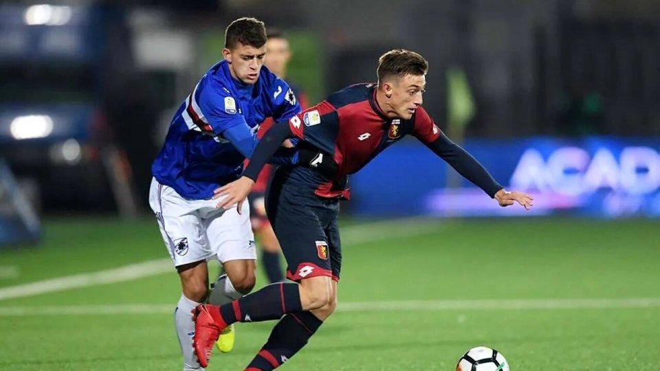 Alexandru Micovschi, la un meci în tricoul celor de la Genoa