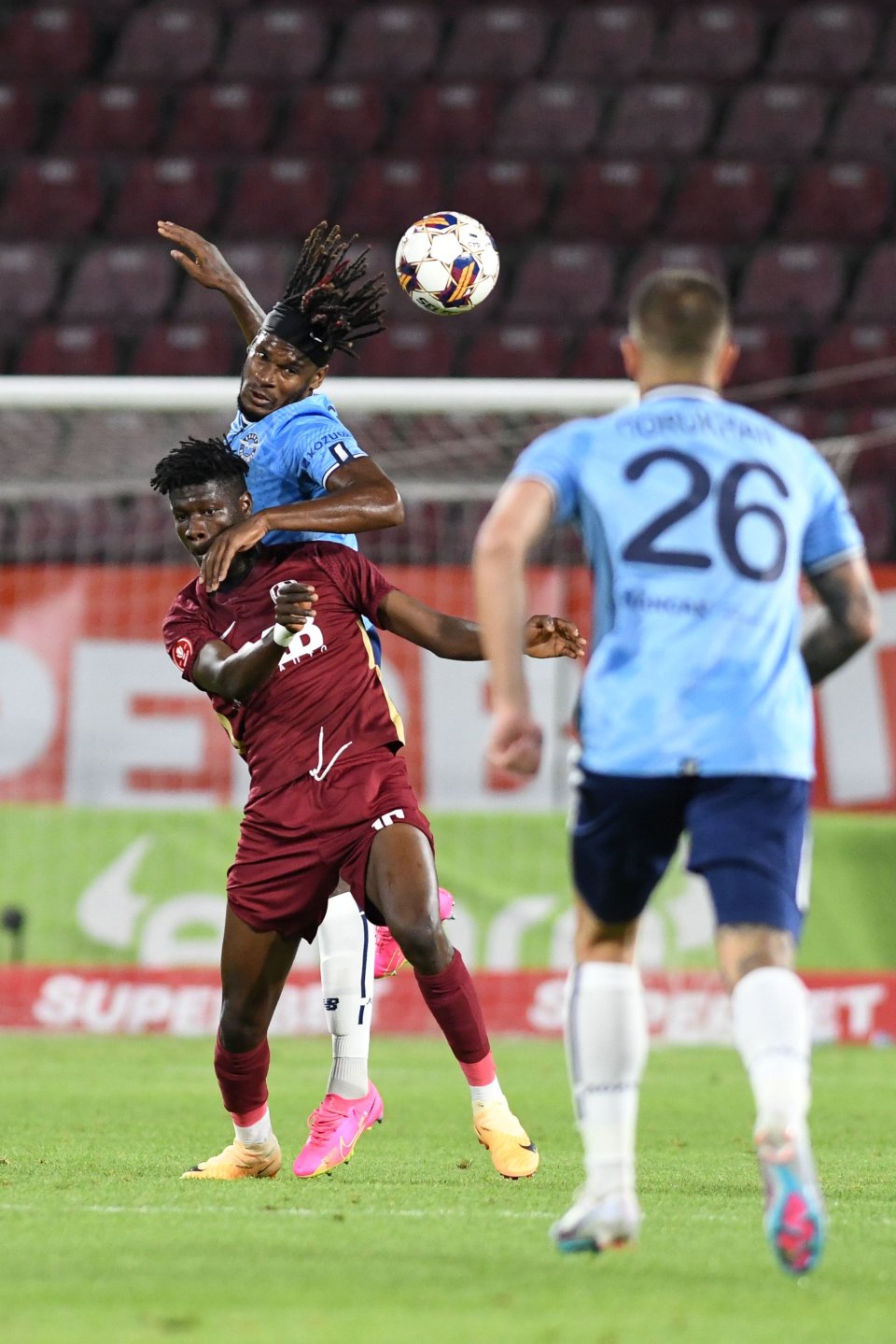 CFR Cluj vs Adana Demirspor, contând pentru intrarea în grupele Conference League, desfasurat pe Stadionul ”Dr. Constantin Radulescu” din Cluj Napoca, 27 iulie 2023