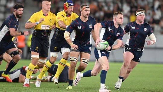 ”Stejarii”, învinși de americani în pregătirea pentru Cupa Mondială de Rugby