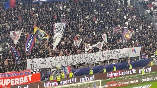 Mesajele Peluzei Nord dedicate revenirii in Ghencea dupa o pauza de 8 ani