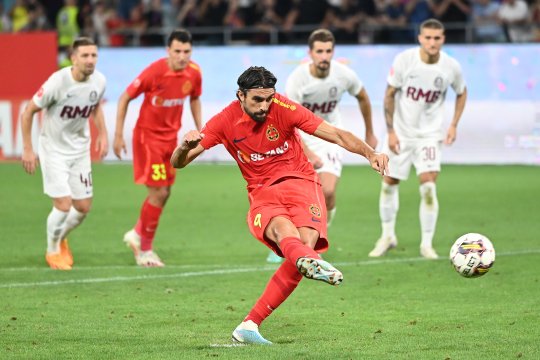 Andrea Compagno aduce victoria FCSB-ului la revenirea în Ghencea. Ce mesaj are atacantul pentru suporterii ”roș-albaștrilor”