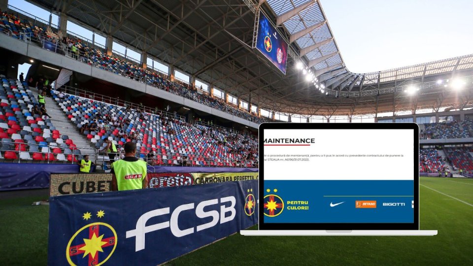 Stadionul Steaua-Ghencea din Bucuresti a gazduit meciul de fotbal dintre FCSB si CFR Cluj, din cadrul Superligii Superbet, duminica 6 august 2023