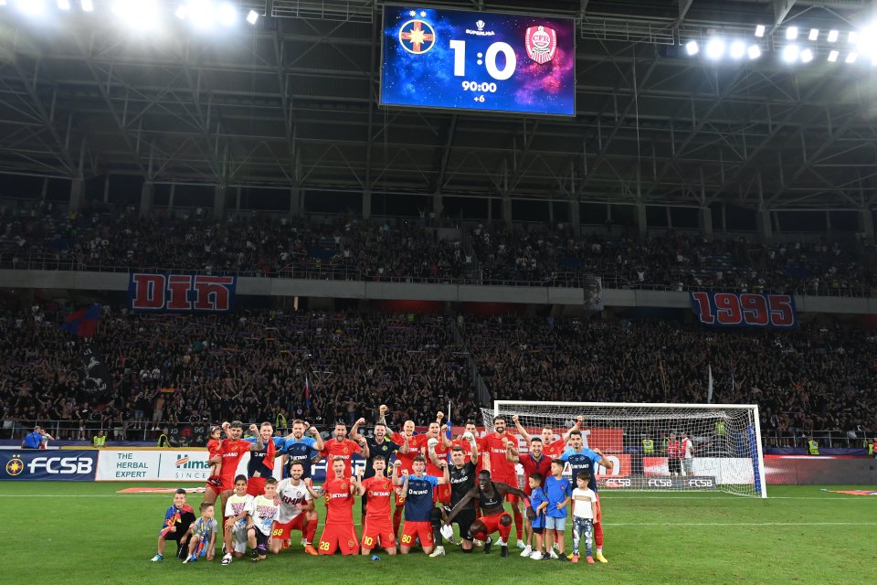 Fanii FCSB au umplut arena din Ghencea