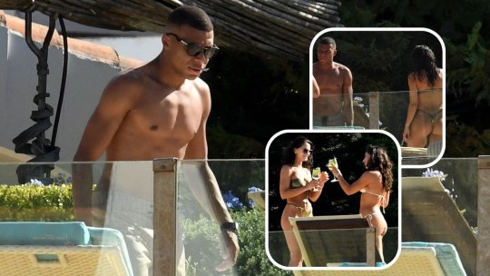 GALERIE FOTO | Mbappe se bucură din plin de vacanță după ce a fost lăsat în afara lotului de PSG! Francezul, surprins alături de două fotomodele